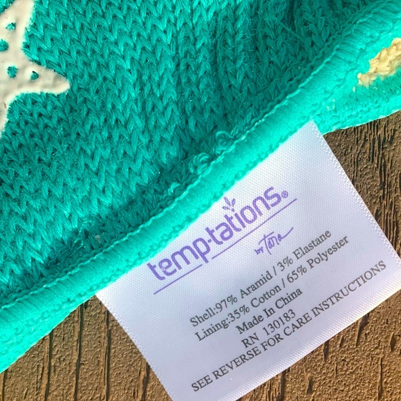 🆕TARA TESHER TEMPTATIONS SEASHELLS OUTDOOR FLAME RESISTANT OVEN GRILL MITTS NWTS - Picture 3 of 3